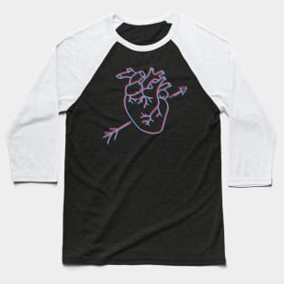 Aesthetic Heart and Arrow Baseball T-Shirt